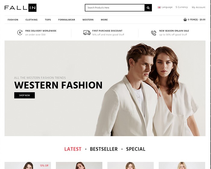 Fashion Store Template
