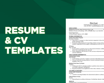 Resume / CV Template